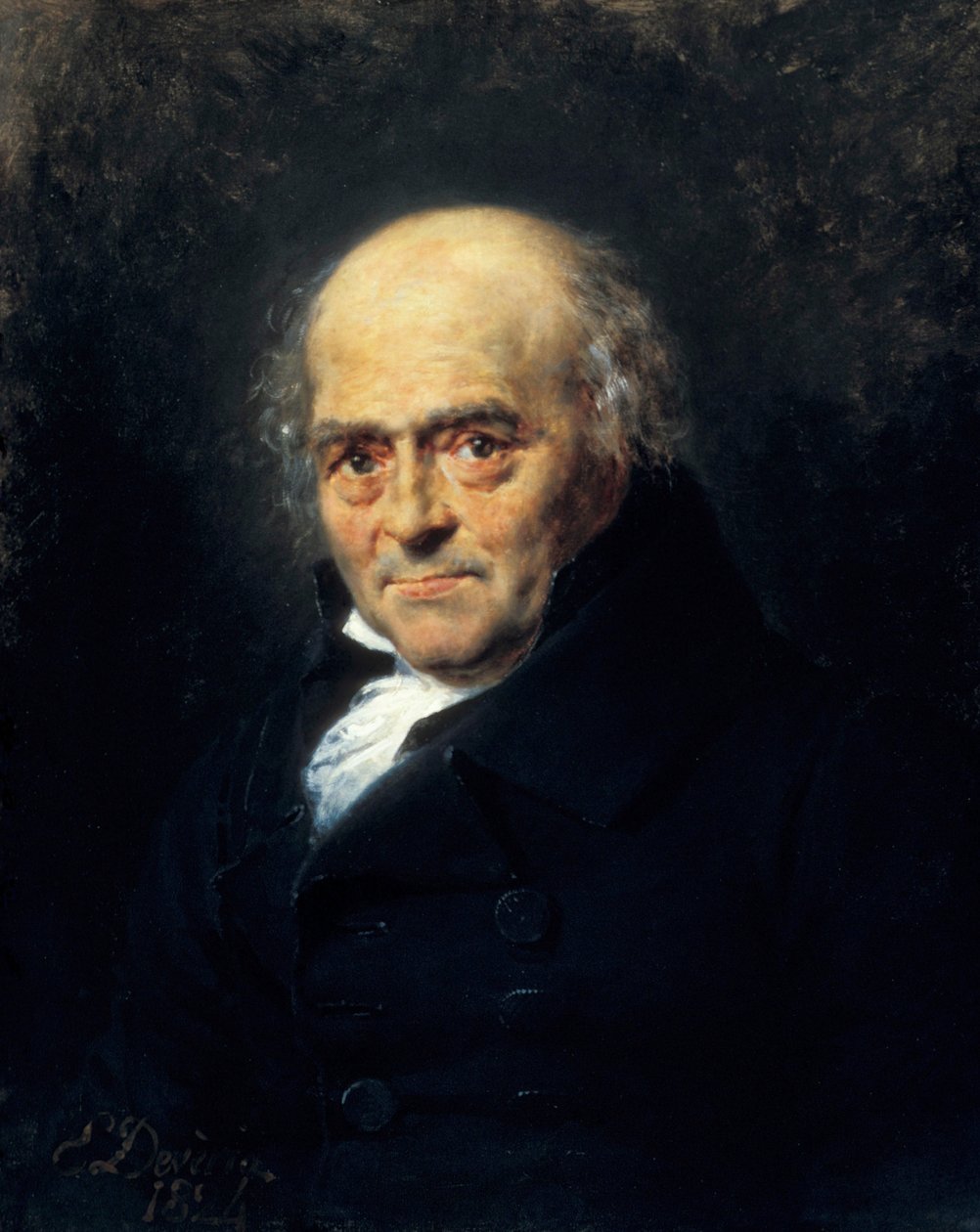 Ritratto di Monsieur Couche da Eugene Deveria