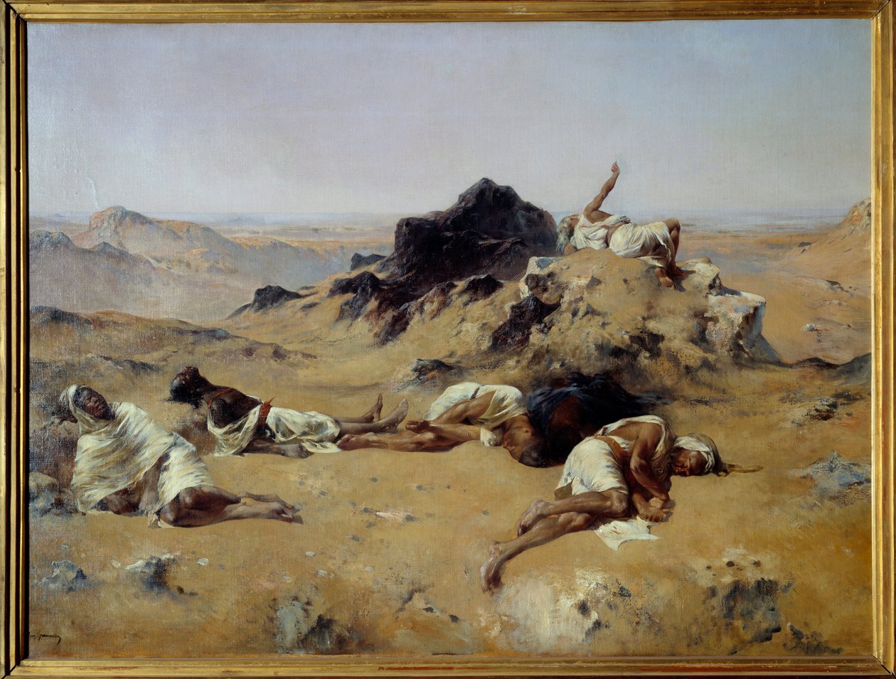 Deserto. Uomini assetati da Eugène Fromentin