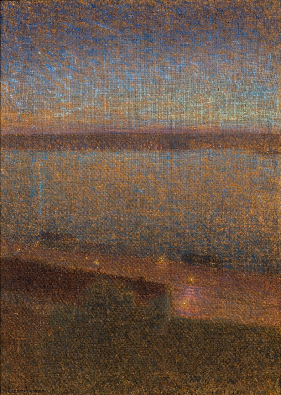 Una notte di maggio, 1895 da Eugène Jansson