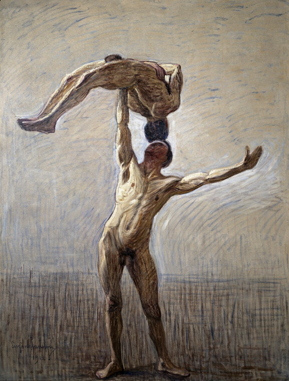 Atleti, 1912 da Eugène Jansson