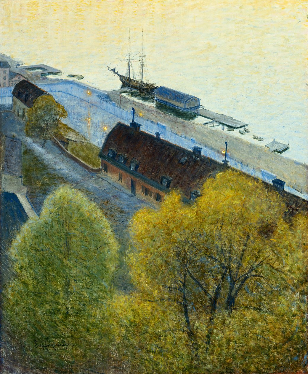 Sera di primavera da Eugène Jansson