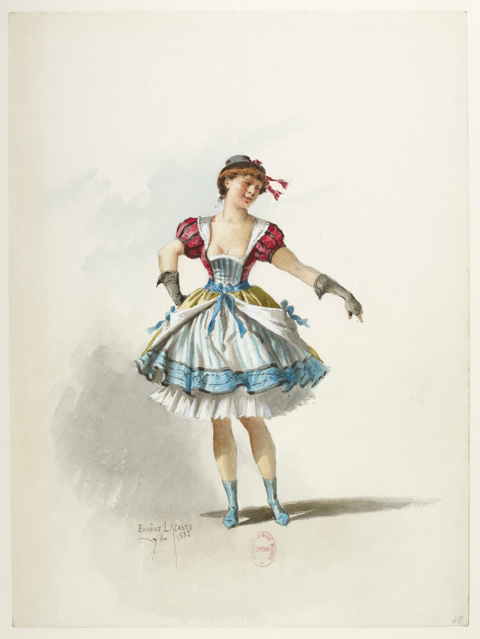 Btv1b84558104 48 - Saint-Saëns - Enrico VIII - Modelli in costume - Lacoste - 48. Costume da Eugene Lacoste