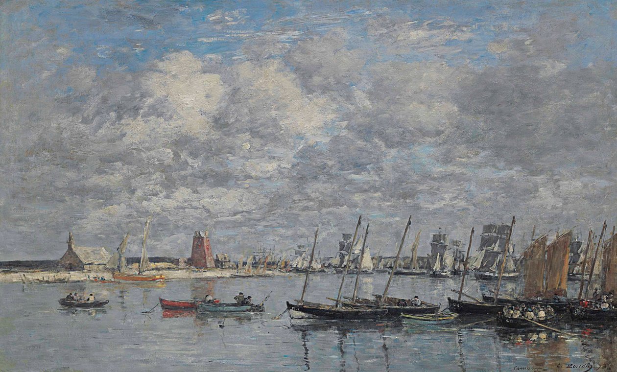 Camaret, il porto da Eugene Louis Boudin