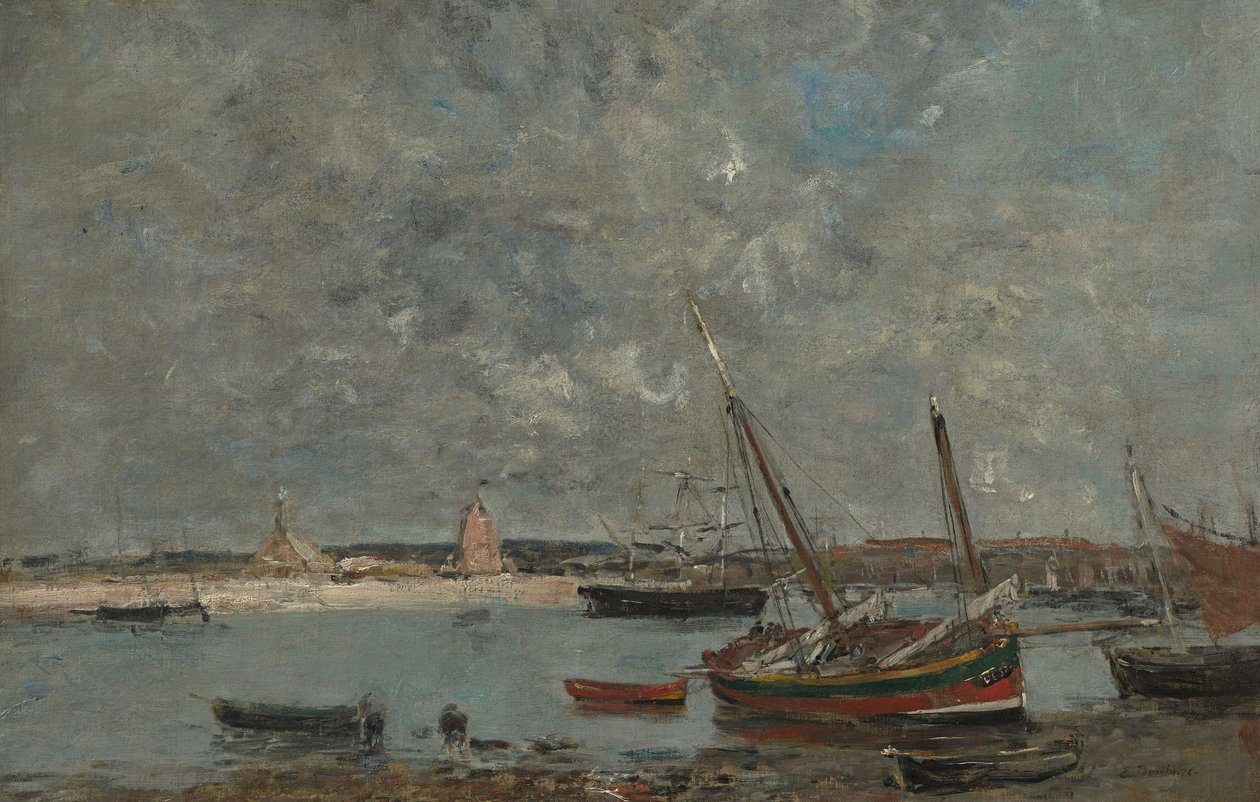 Tedesco: Camaret. Il porto Camaret: il porto da Eugene Louis Boudin