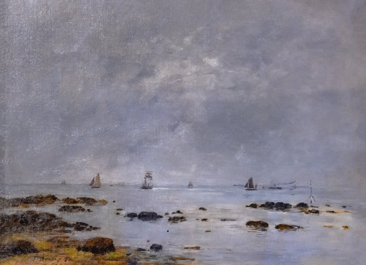 Marine - la calma da Eugene Louis Boudin
