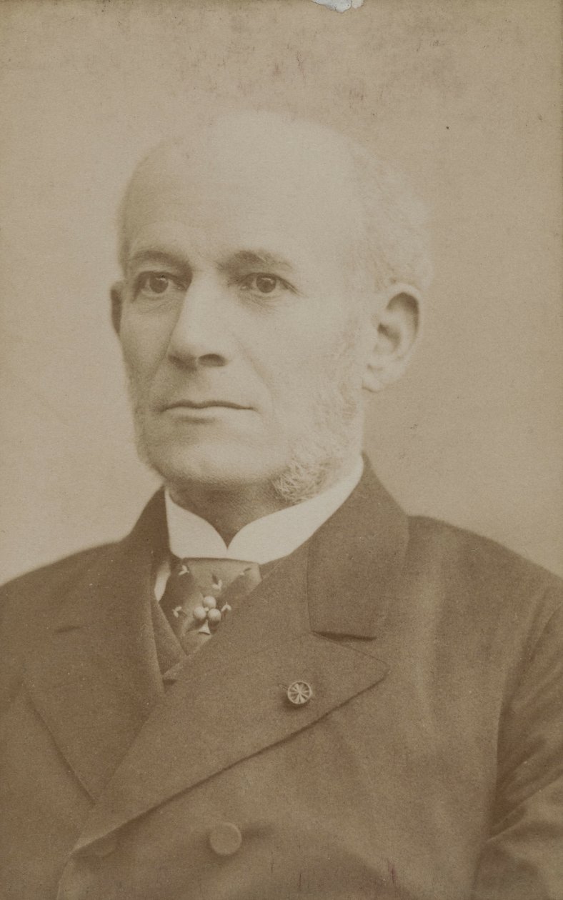 Ritratto di Constant-Louis-Jean-Benjamin Jaurès (1823-1889), (ammiraglio, diplomatico, politico) da Eugene Pirou