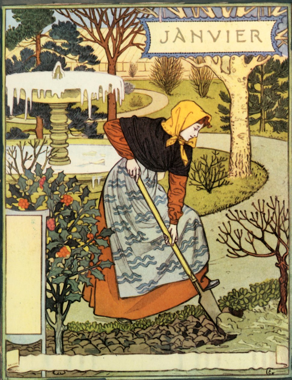 Gennaio, 1896 da Eugene Grasset