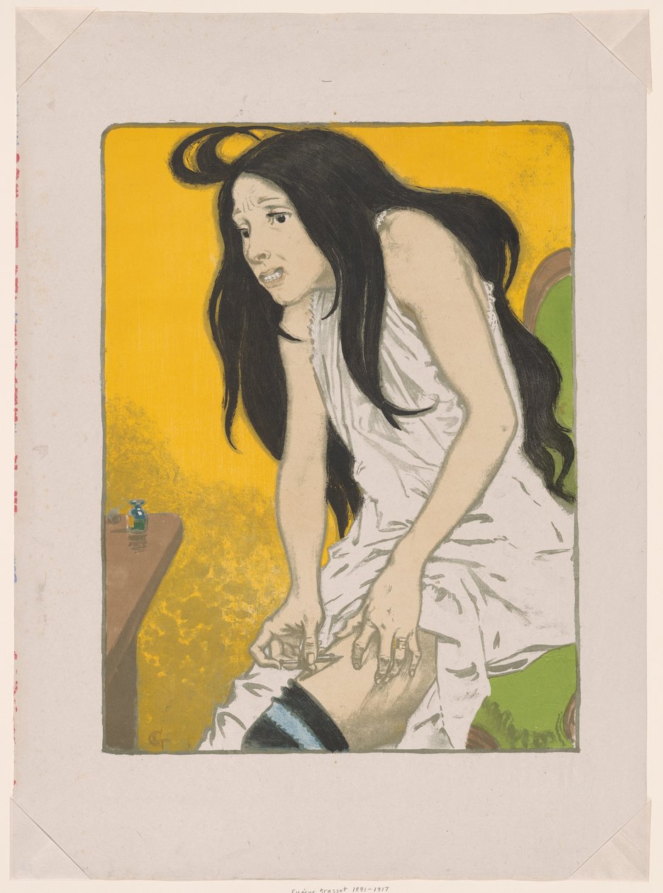 Morphine Addict, da The Album of Original Prints from Galerie Vollard (Morfinomane, da L
