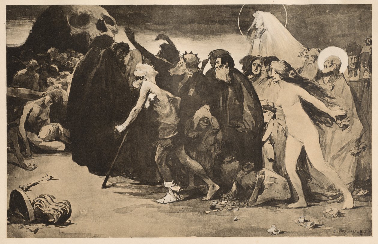 Il cammino della morte da Eugène Trigoulet