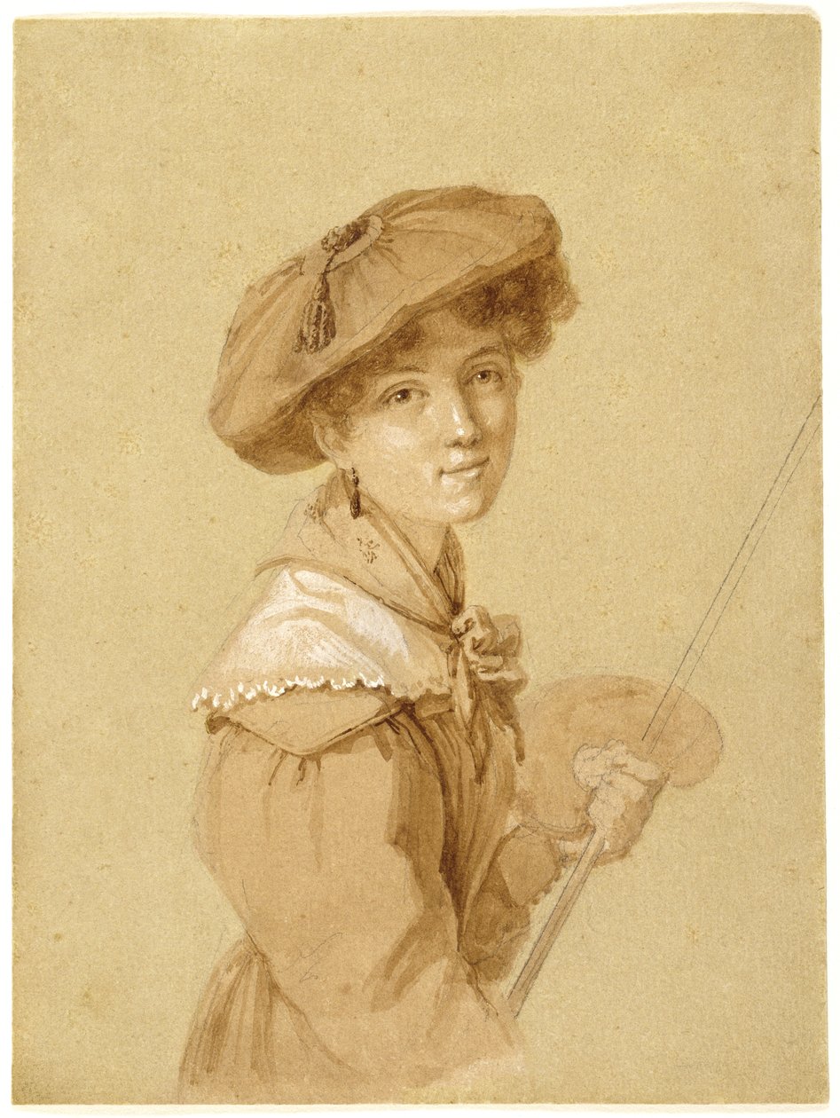 Autoritratto, 1820-29 da Eugénie Tripier Lefranc