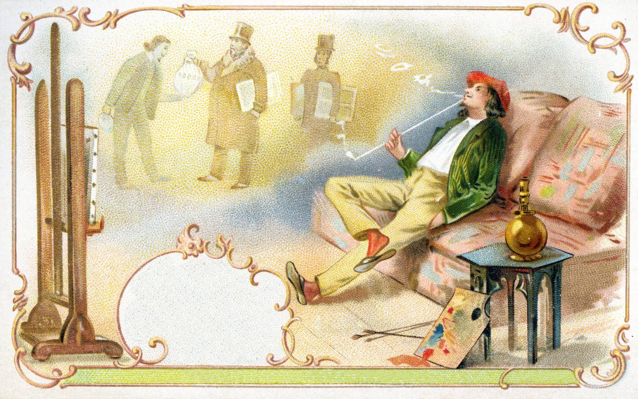 I sogni del pittore, 1900 da European School