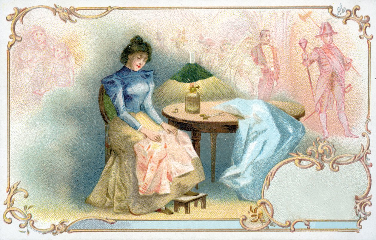 I sogni della giovane ragazza, 1900 da European School