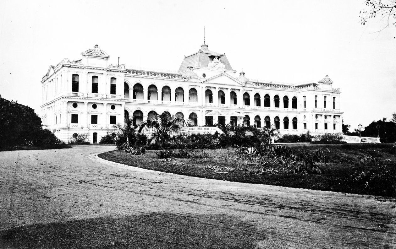 Palazzo del Governo, Saigon, c.1870 da European Photographer