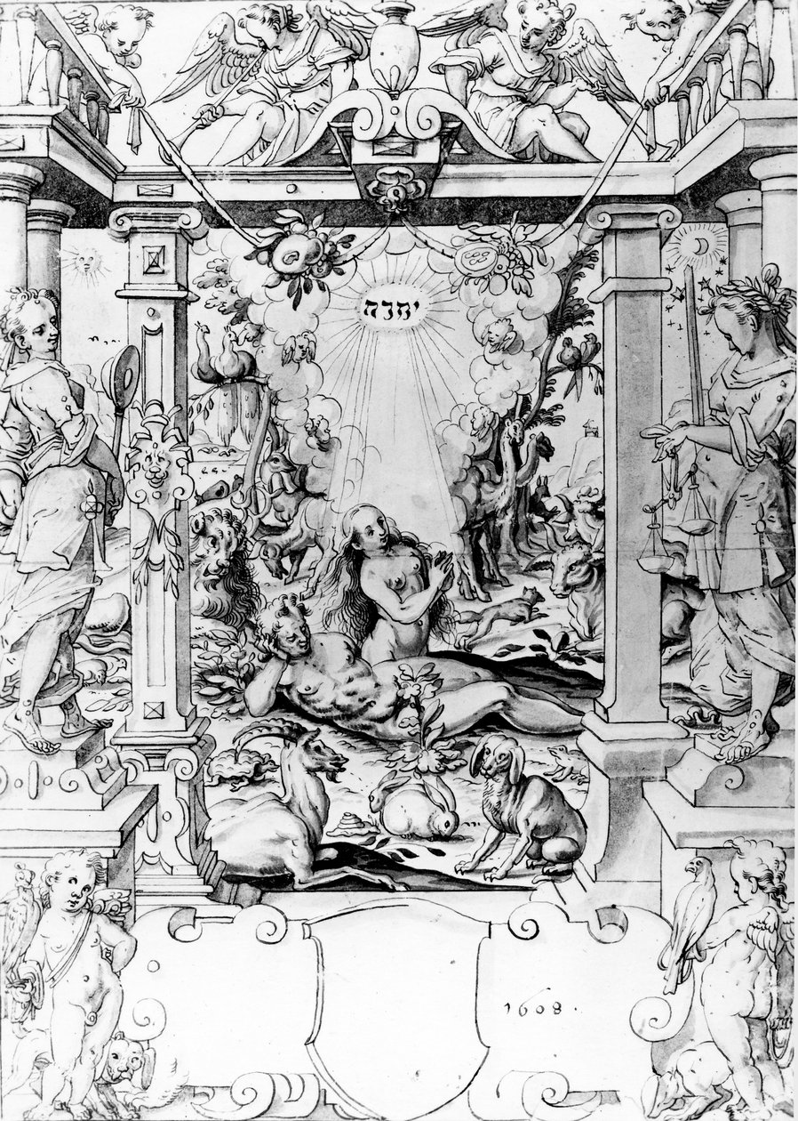 Adamo ed Eva, 1609 da European School