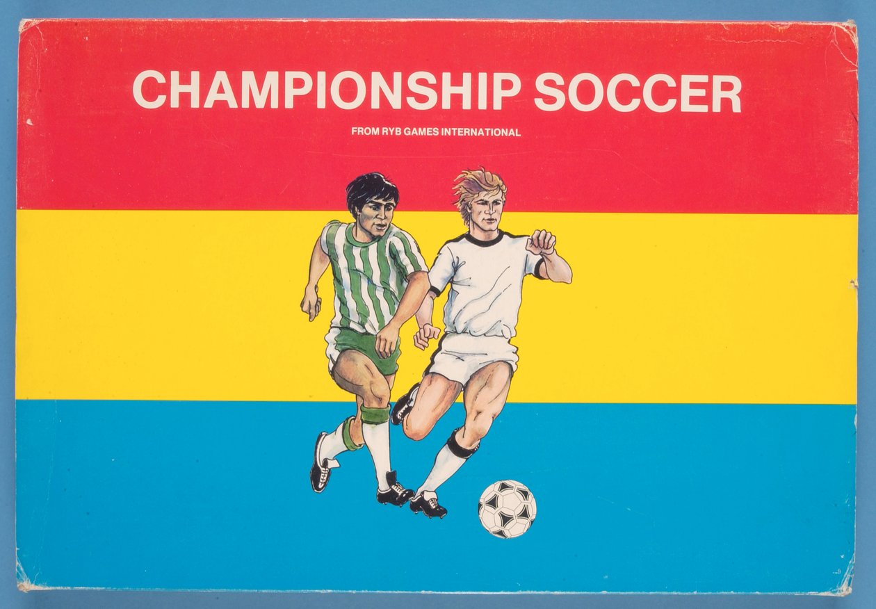 Scatola del gioco del campionato di calcio da European School