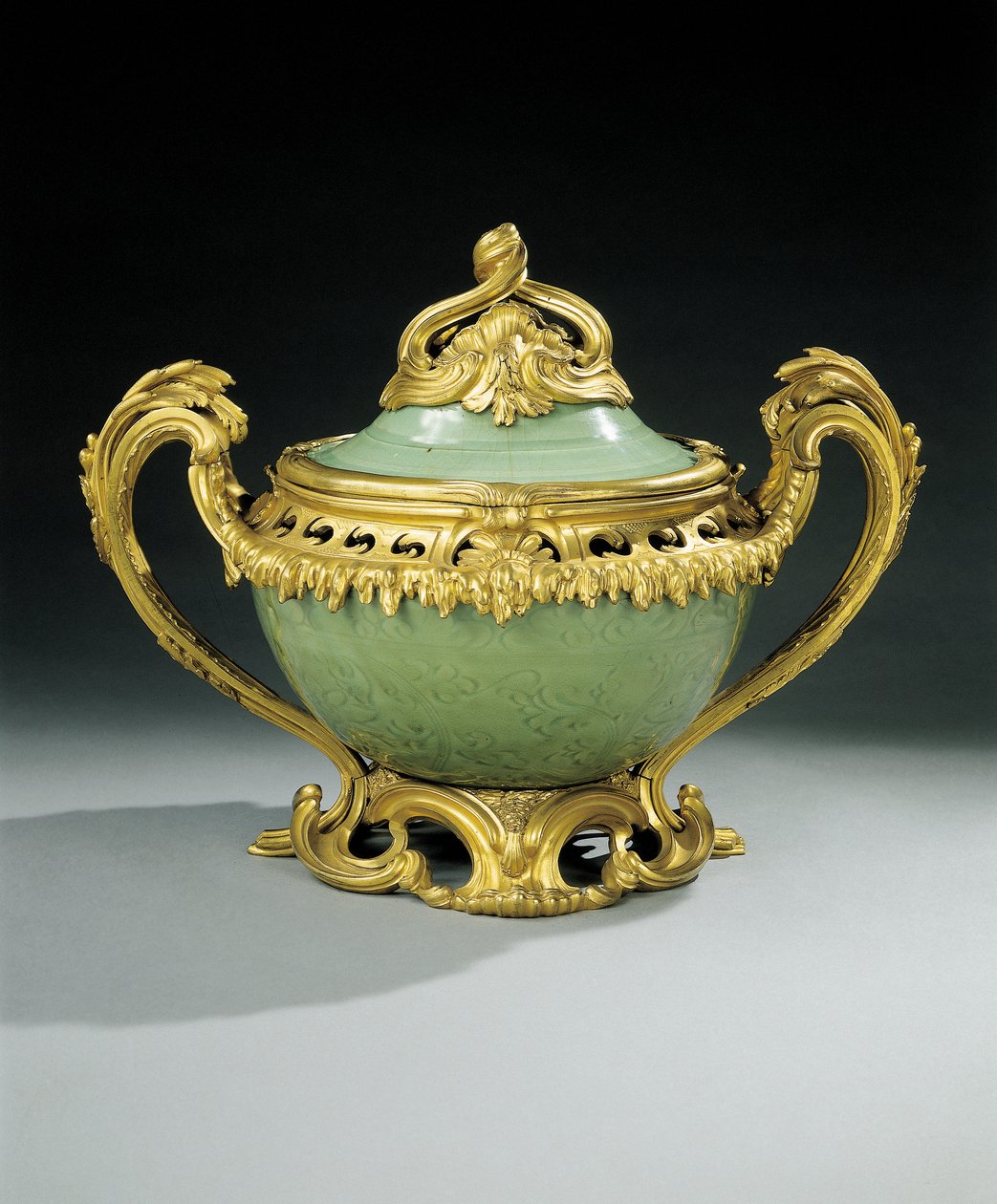 Vaso pot-pourri Luigi XV da European School