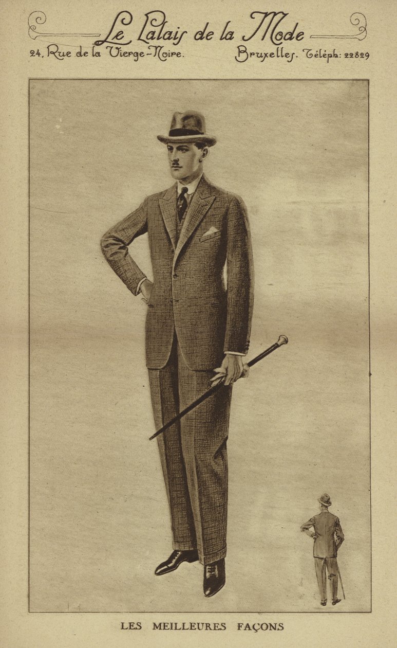 Moda maschile anni 
