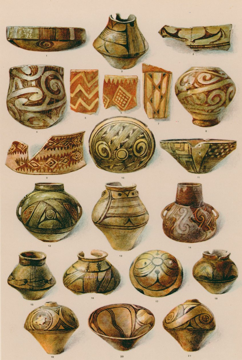 Ornamento: Russia meridionale, Romania, Grecia settentrionale, fine dell