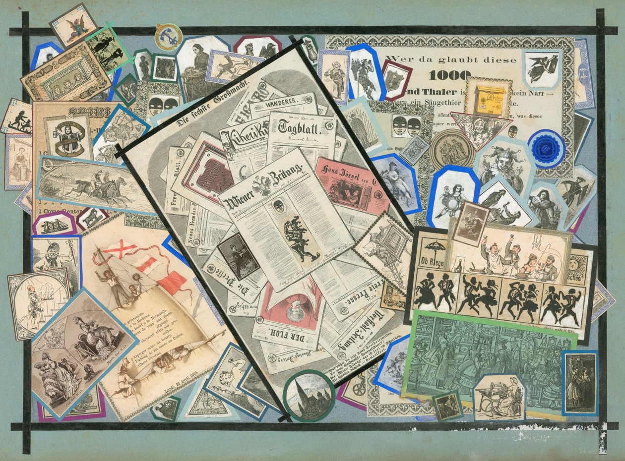 Pagina del Sammelsurium Volume III (materiale a stampa) da European School