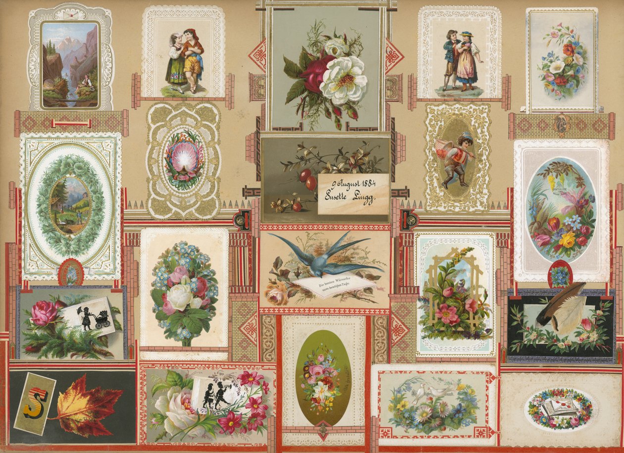 Pagina del volume VI del Sammelsurium (materiale a stampa) da European School