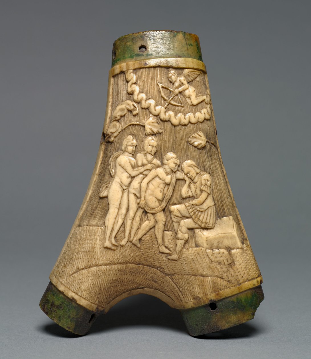 Fiaschetta da polvere, c.1550-80 da European School