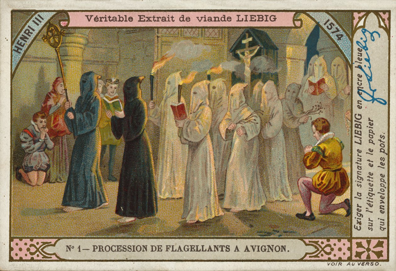 Processione di flagellanti, Avignone da European School