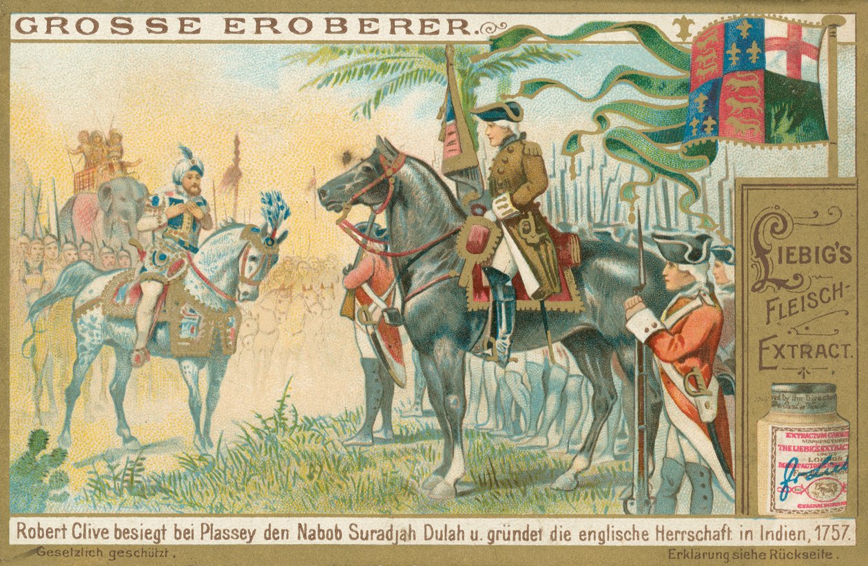 Robert Clive (cromolito) da European School