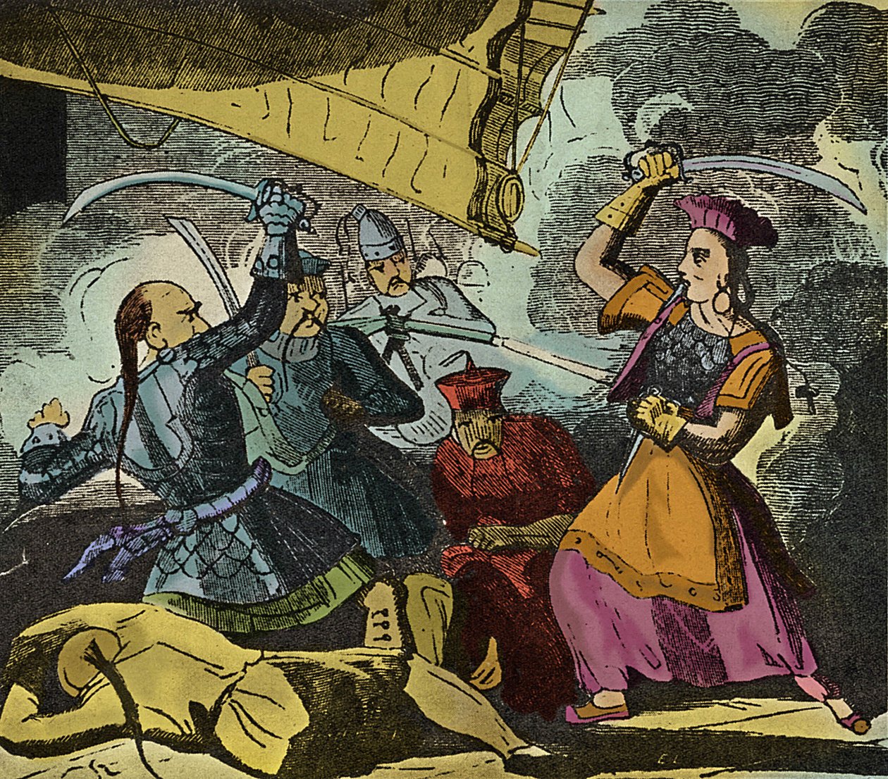 Shing Shi o Ching Shih (morta nel 1844). Pirata cinese del XIX secolo. Comandava una vera flotta con cui sconfisse l