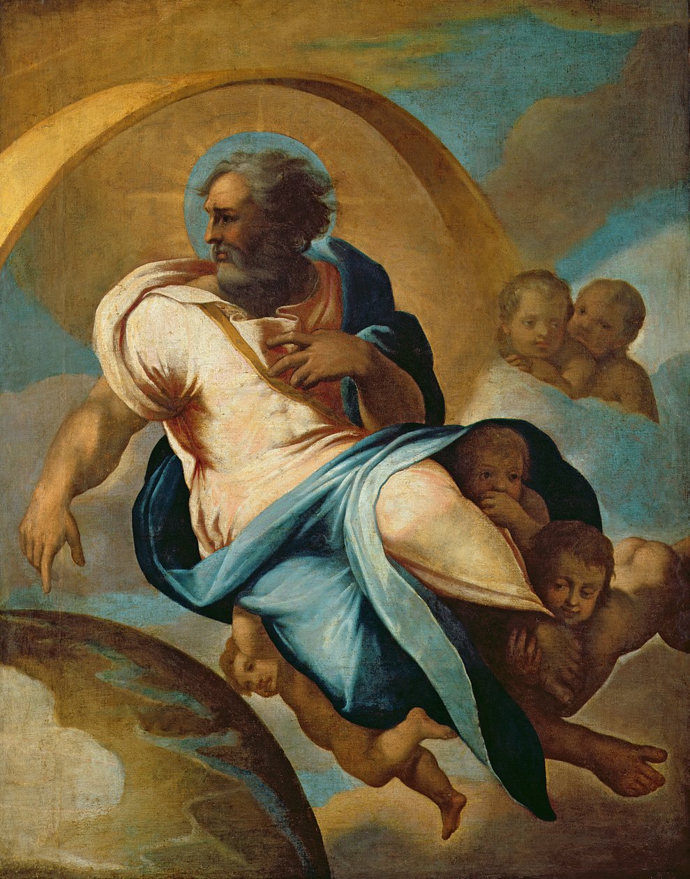 La creazione del mondo da Eustache Le Sueur