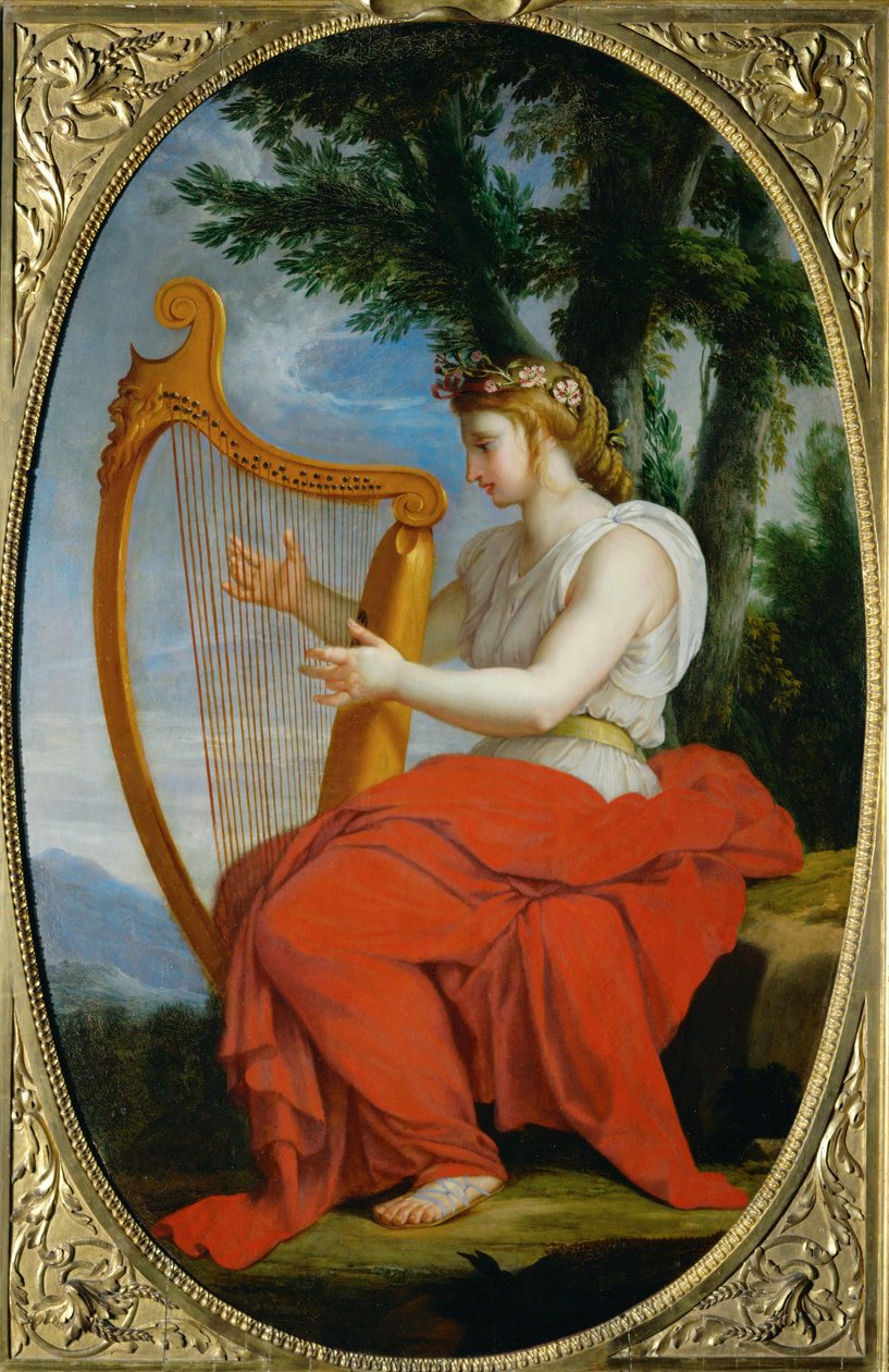 La musa Calliope ... da Eustache (studio of) Le Sueur