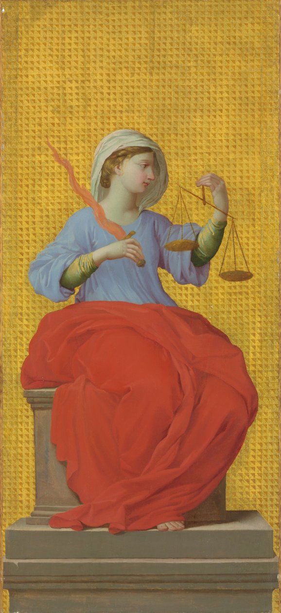 Francese:  La Justice Justice da Eustache Le Sueur