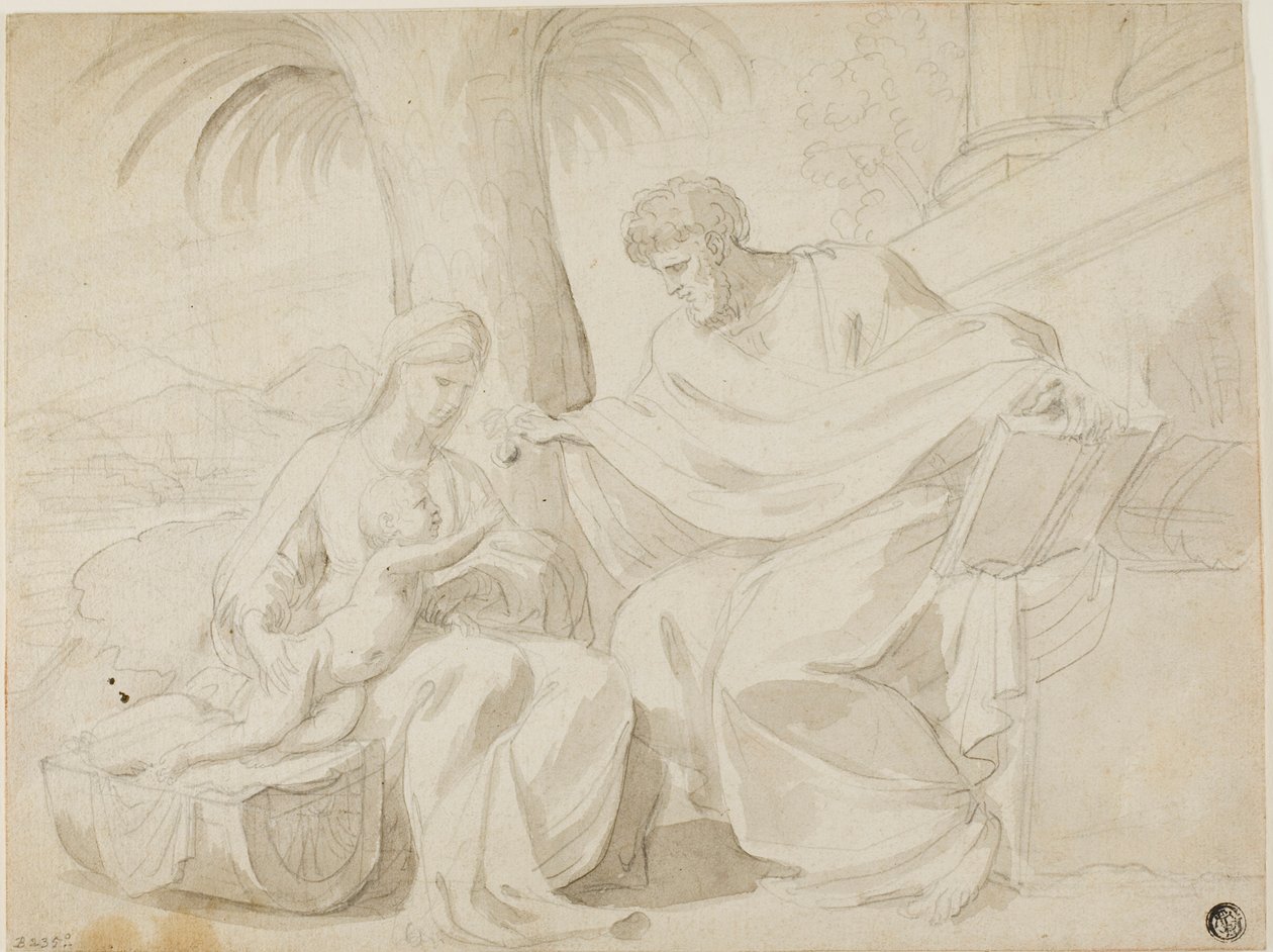 Sacra Famiglia da Eustache Le Sueur