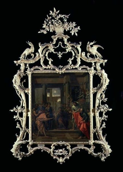 Due filosofi che discutono davanti a un imperatore da Eustache Le Sueur
