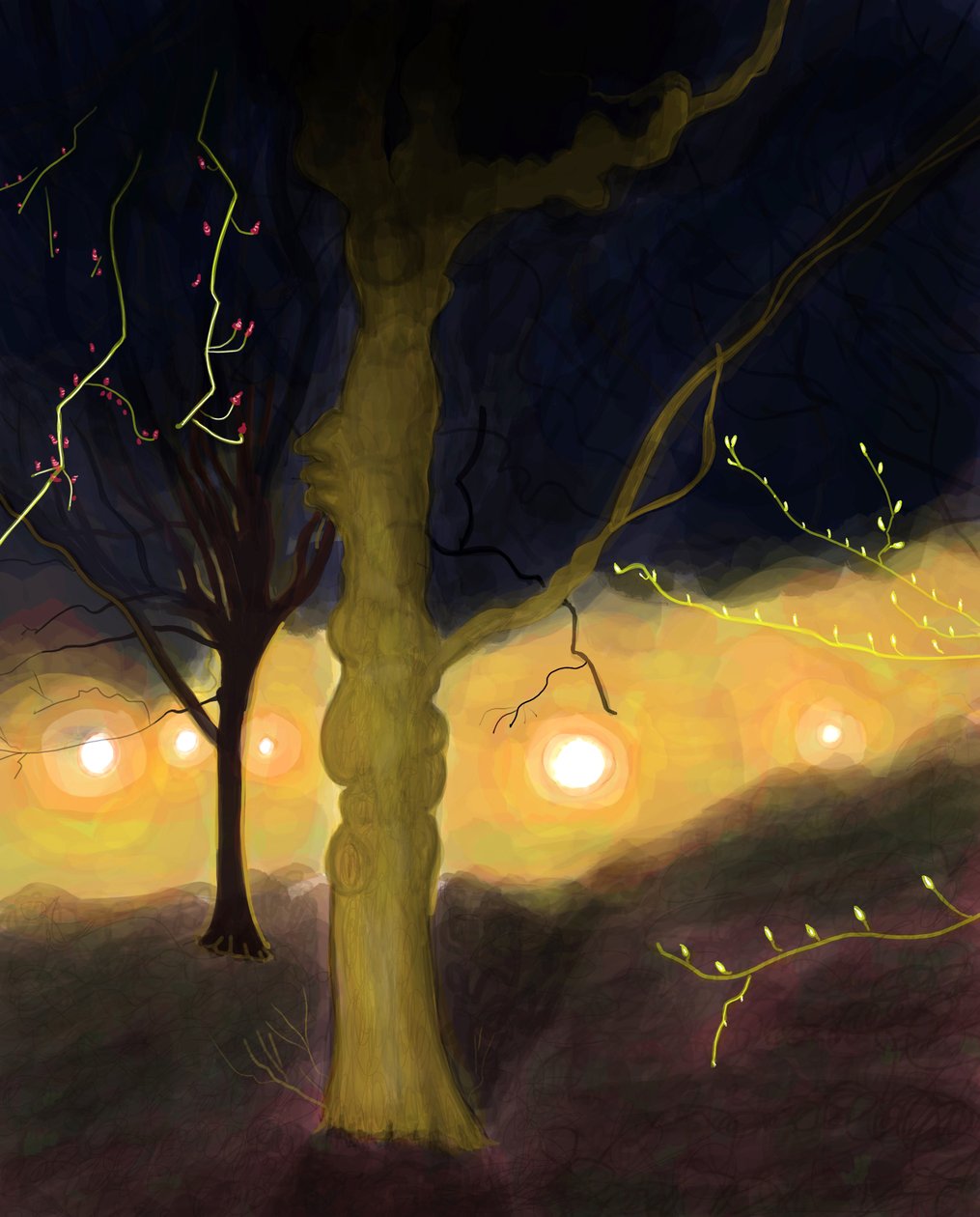 5:20 MProspect Park, Brooklyn (arte digitale) da Evan Sklar