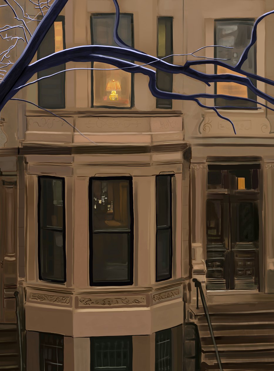 589 Settima Strada. Brooklyn (arte digitale) da Evan Sklar