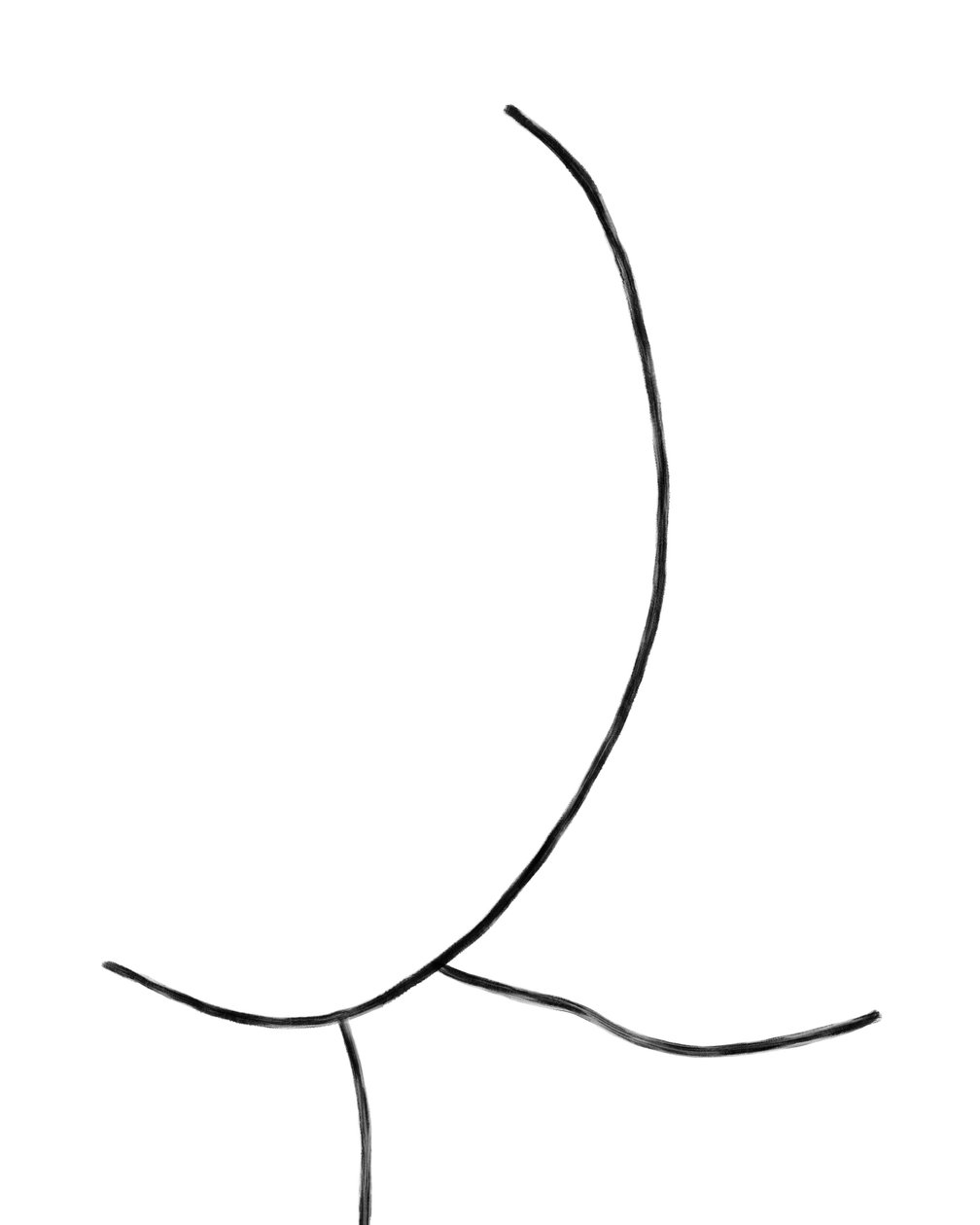 Nudo. (arte digitale) da Evan Sklar