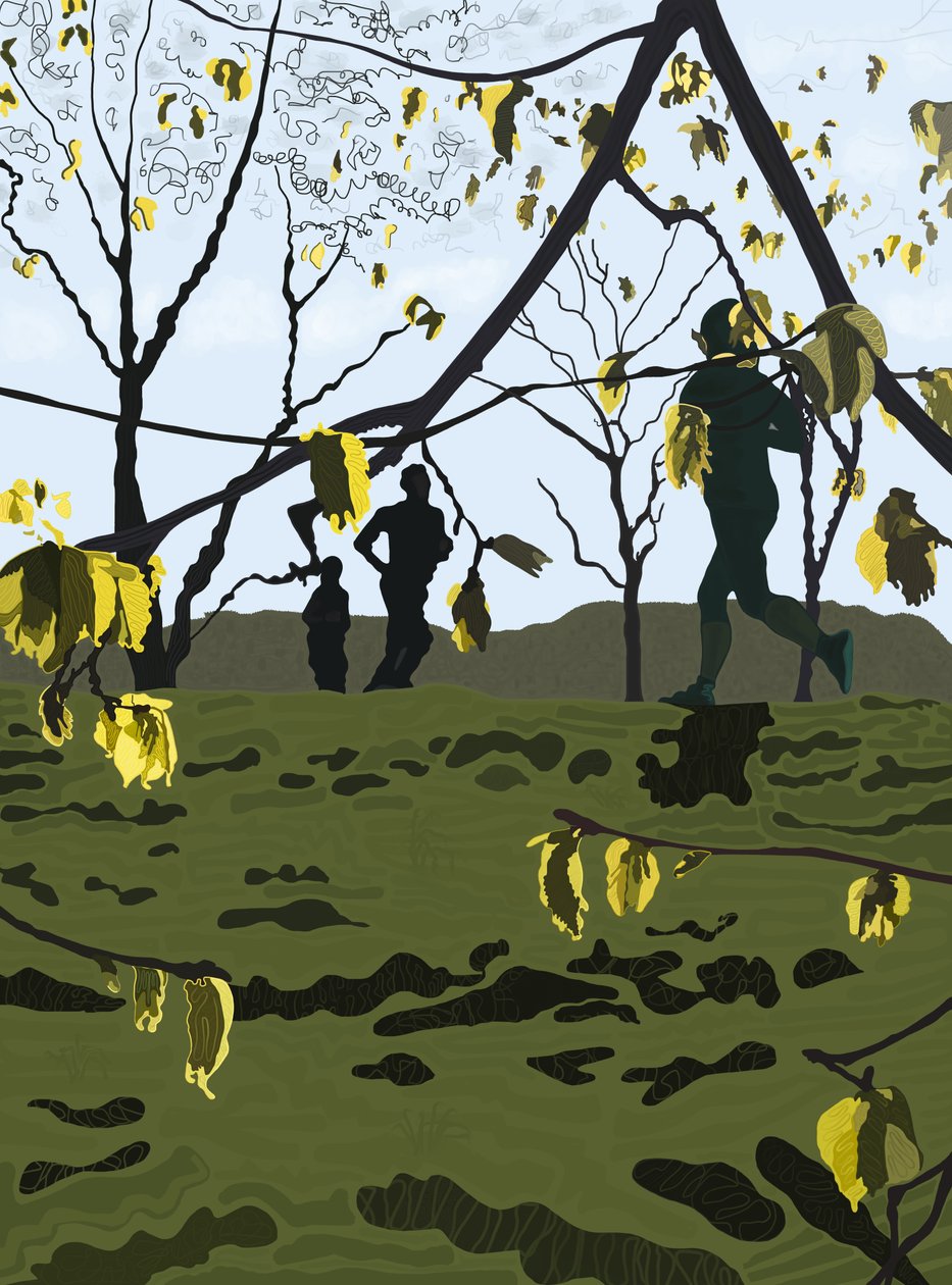 Corridori, Prospect Park (arte digitale) da Evan Sklar