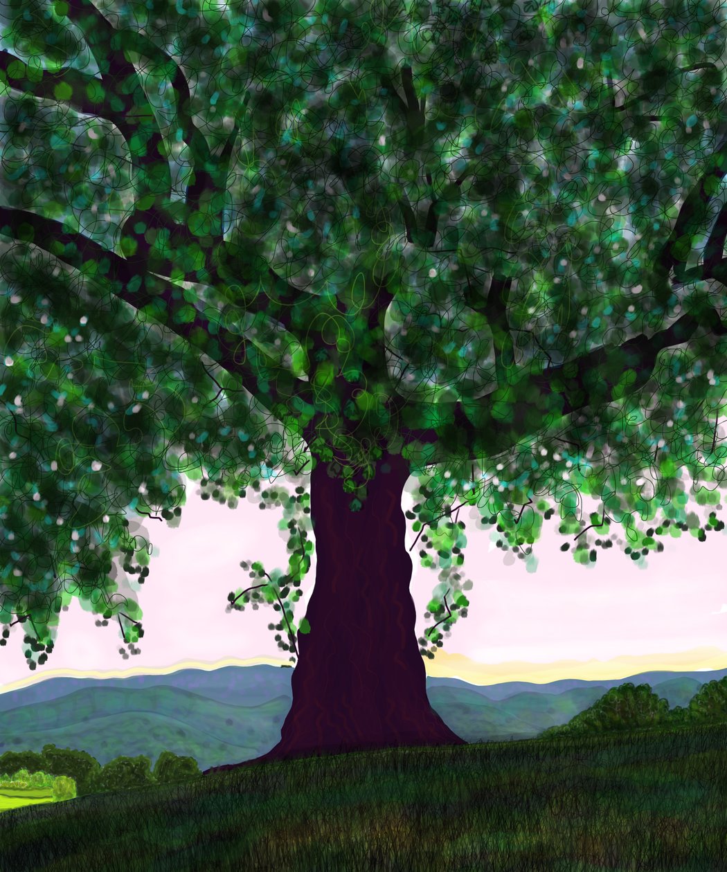 Virginia Hill (arte digitale) da Evan Sklar