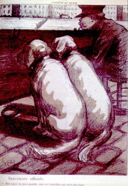 I Bagnini Ufficiali, "Vecchio mio, puoi gridare, ma non lavoriamo durante i pasti", p.1183 da 