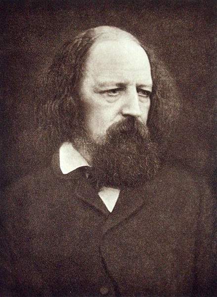 Ritratto di Alfred, Lord Tennyson (1809-92), c.1889-91 da Eveleen Myers