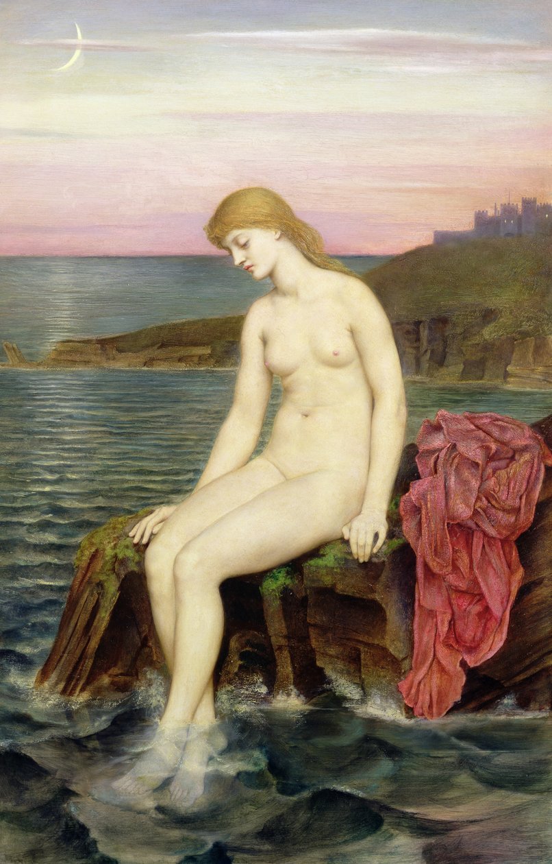 La piccola sirena da Evelyn De Morgan