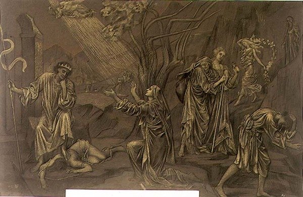 La Valle delle Ombre, c.1899 da Evelyn De Morgan