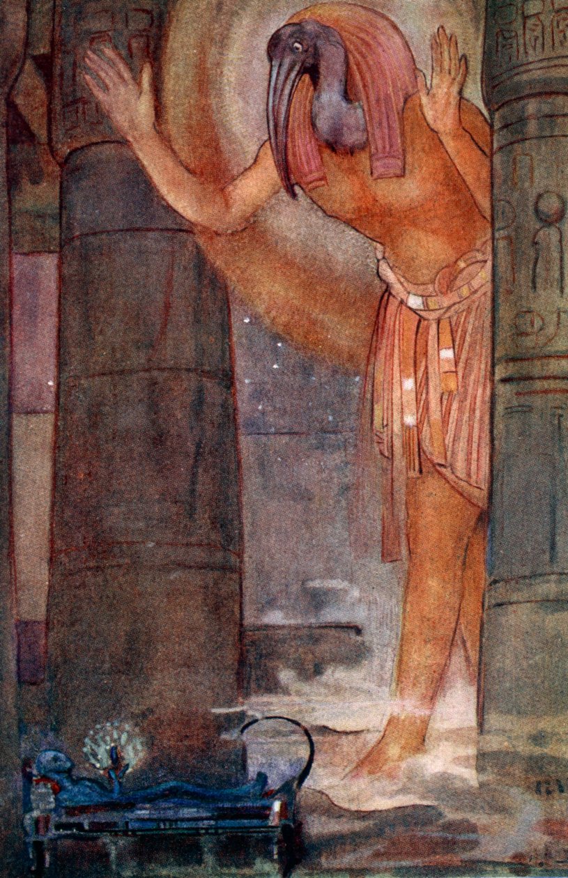 Thoth e il capo mago da Evelyn Paul