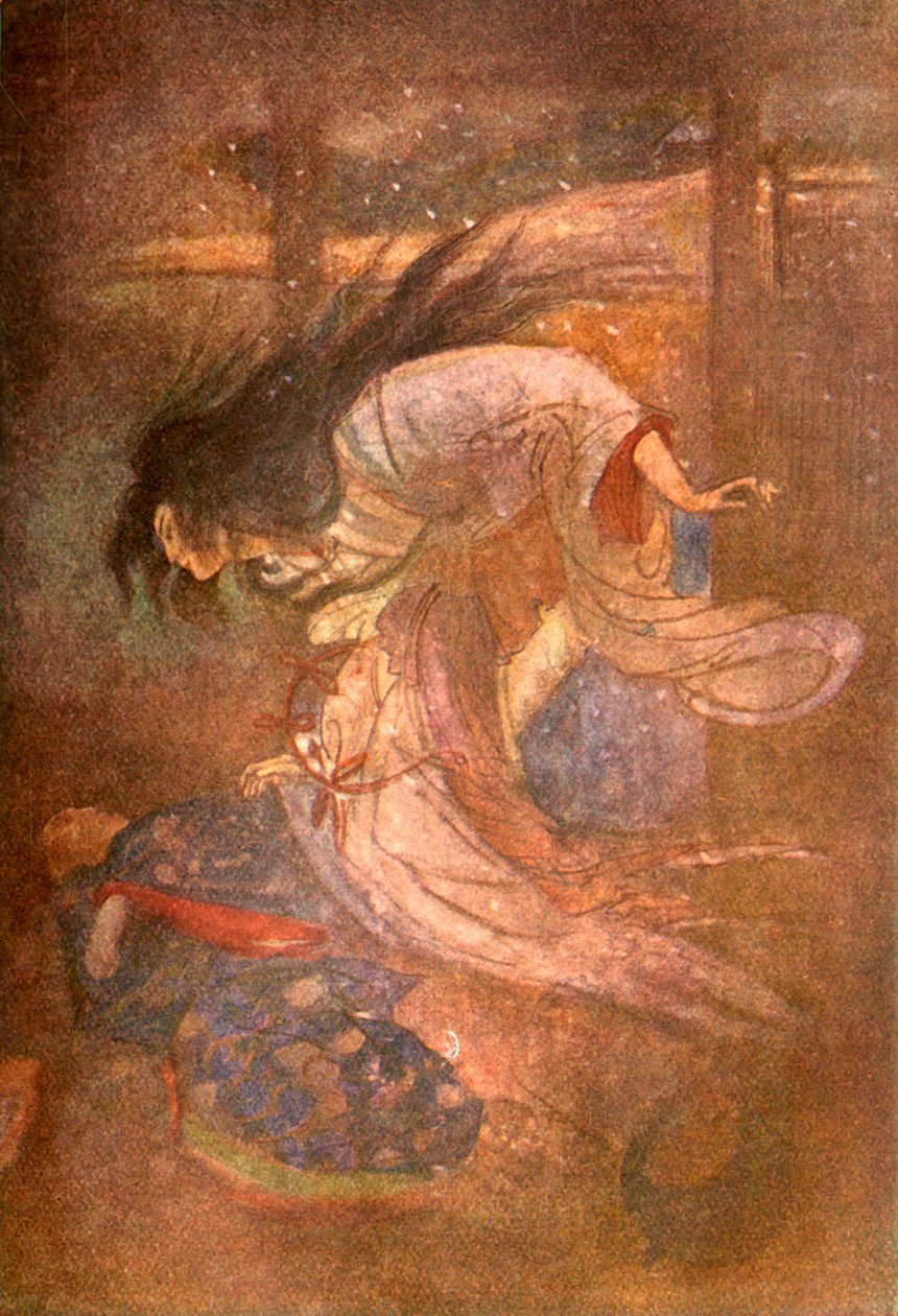 Yuki-Onna, la Signora della Neve, 1912 da Evelyn Paul