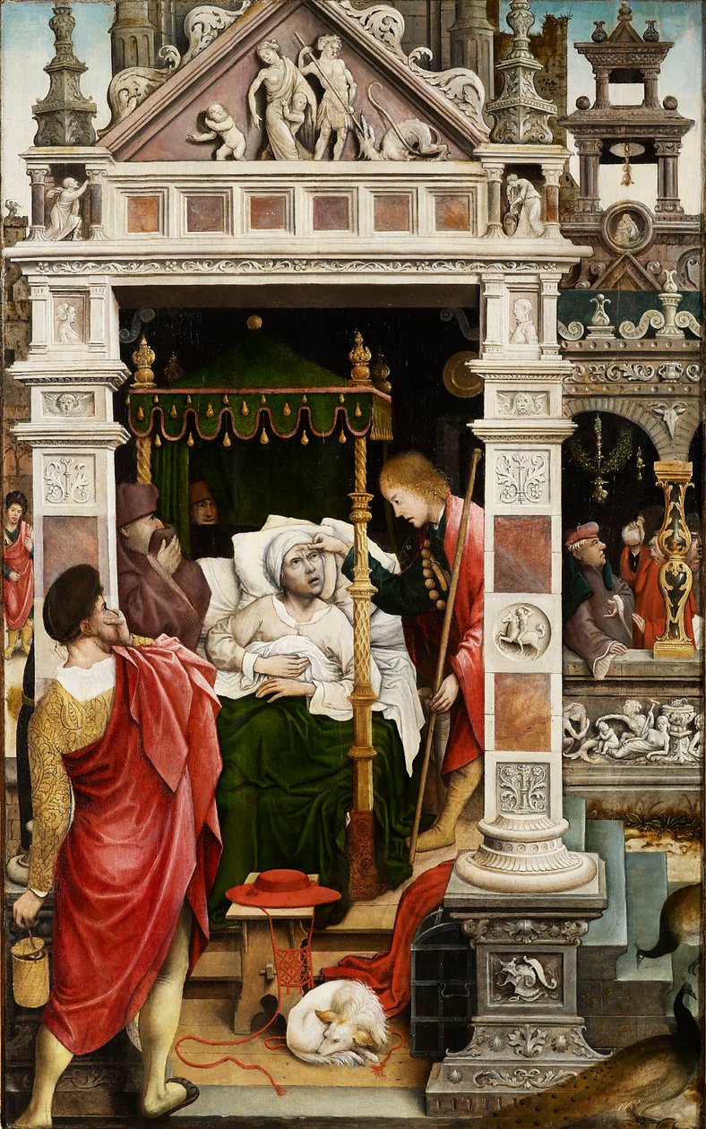 Scena della vita di San Rocco, 1517 da Everaert Orley