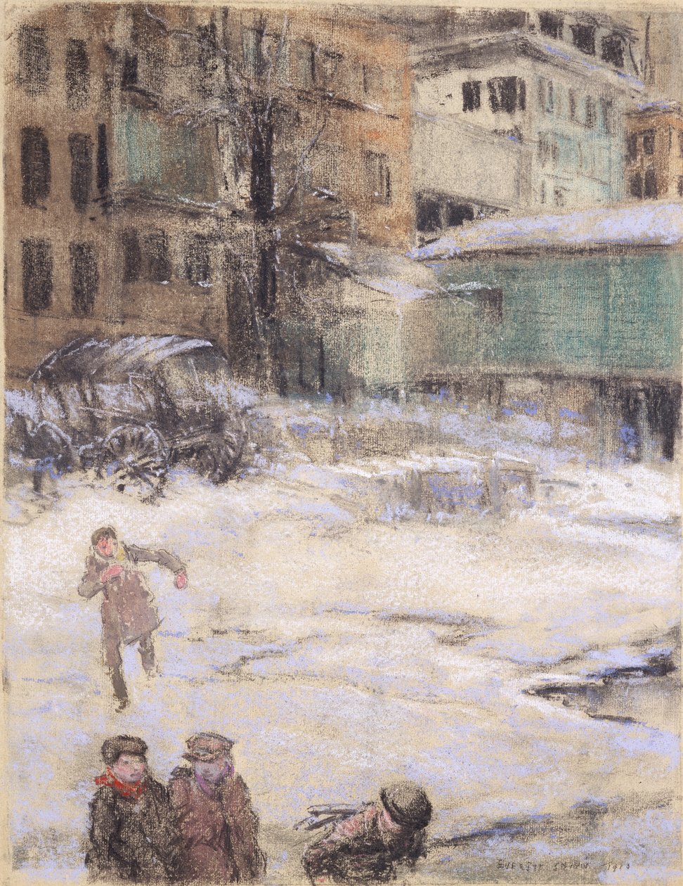 Ponte del Connecticut da Everett Shinn