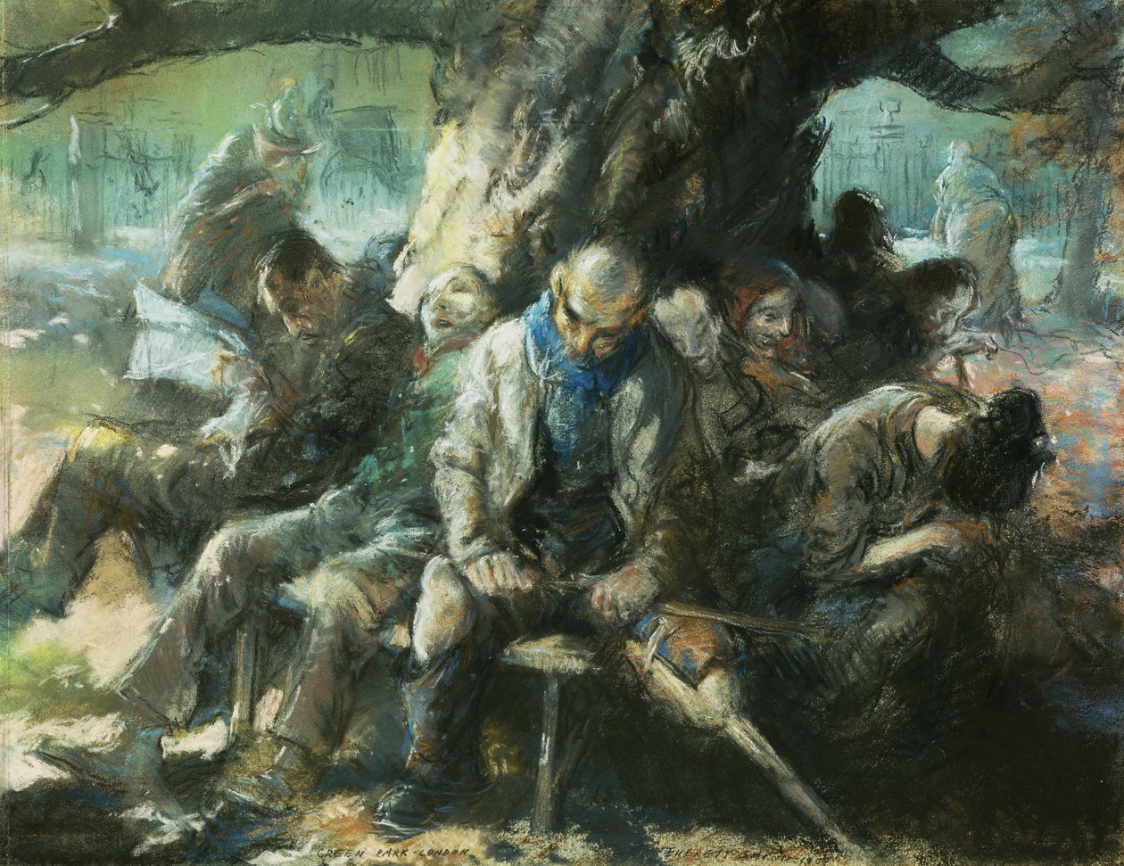 Green Park, Londra da Everett Shinn