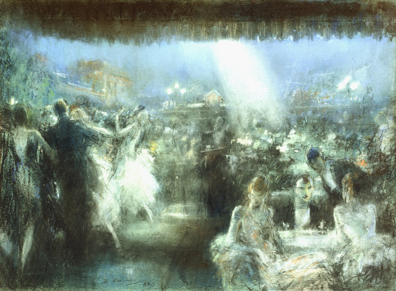 Caffè sul tetto da Everett Shinn
