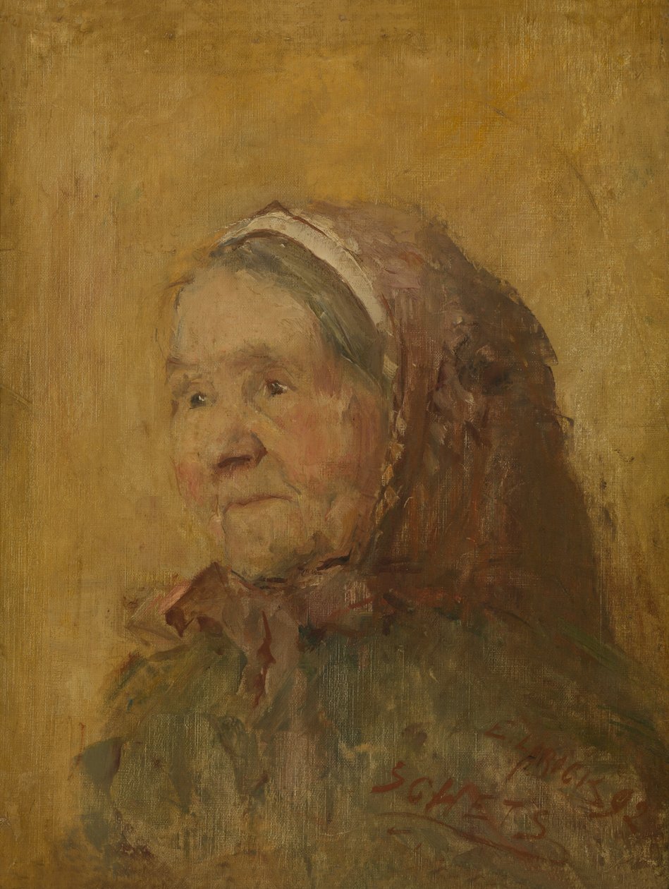 Vecchia donna da Evert Larock