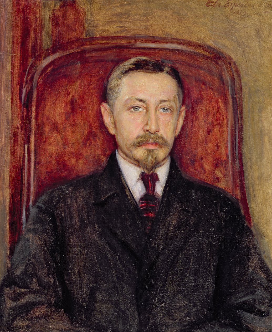 Ritratto di Ivan A. Bunin (1870-1953) da Evgeniy Iosipovich Bukovetsky